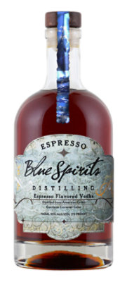 Blue Spirits Espresso Vodka - 750 ML - Image 1