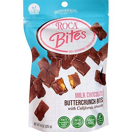 Brown & Haley Roca Bites Milk Chocolate - 4.4 OZ - Image 2