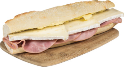 Cold Ham & Brie Baguette Sandwich - 9 OZ - Image 1