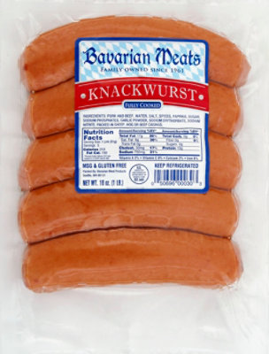 Bavarian Meats Knackwurst Sausage - 16 OZ - Image 2