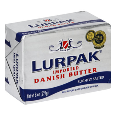 Lurpak Slightly Salted Butter - 8 OZ - Image 1