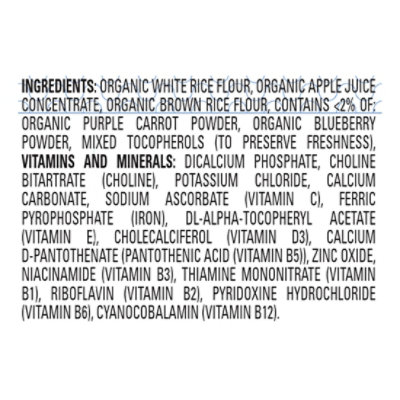 Happy Baby Organics Blueberry & Purple Carrots Puffs - 2.1 Oz - Image 5