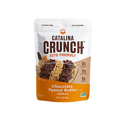 Catalina Crunch Chocolate Peanut Butter Keto Cereal - 9 Oz - Image 1