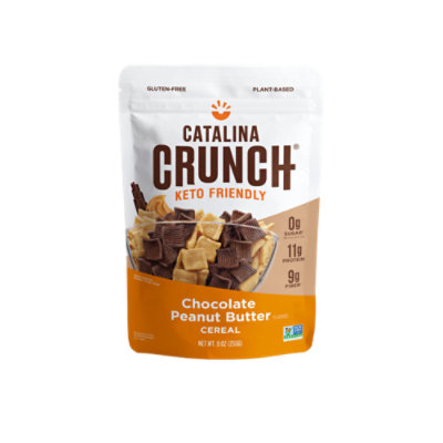 Catalina Crunch Chocolate Peanut Butter Keto Cereal - 9 Oz