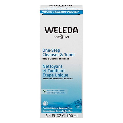 Weleda Products One Step Cleanser And Toner - 3.4 OZ - Image 3