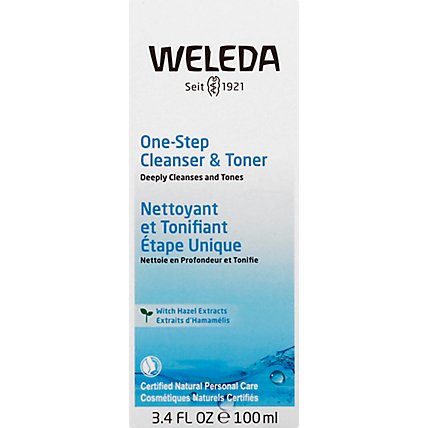 Weleda Products One Step Cleanser And Toner - 3.4 OZ - Image 2