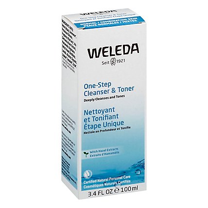Weleda Products One Step Cleanser And Toner - 3.4 OZ - Image 1