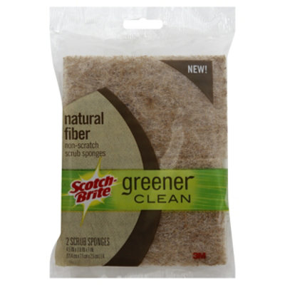 Scotch Bright Green Clean Sponge - 2 CT - Image 1