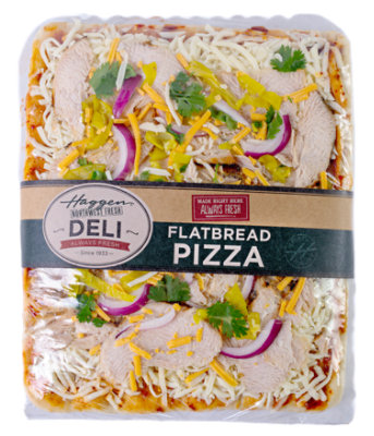 Haggen BBQ Flatbread Pizza - Made Right Here Always Fresh - Ea. - Image 1