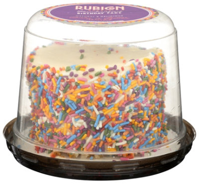 Rubicon Birthday Cake 4 Inch - 11 OZ - Image 1