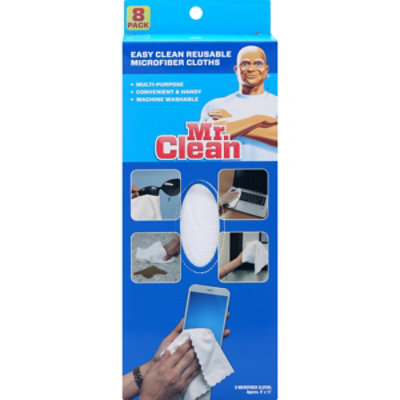 Mr Clean Microfiber Cloths - 8 CT - Image 3