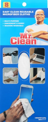 Mr Clean Microfiber Cloths - 8 CT - Image 2