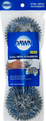 Dawn Steel Mesh Scrubbers - 3 CT - Image 2