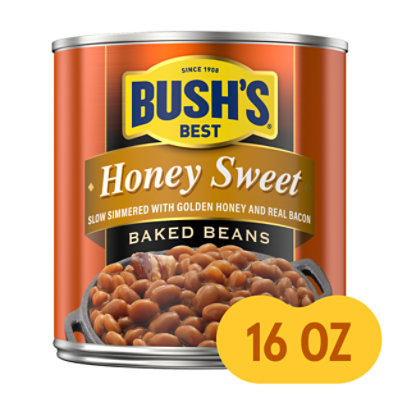 Bush's Honey Sweet Baked Beans - 16 Oz - Image 1