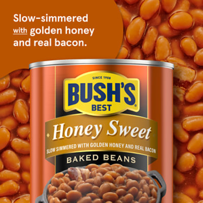 Bush's Honey Sweet Baked Beans - 16 Oz - Image 2