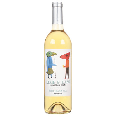 Dixie & Bass Sauvignon Blanc Wine - 750 ML - Image 1