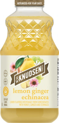 R.W. Knudsen Family Lemon Ginger Echinacea Flavored Beverage - 32 Fl. Oz. - Image 2