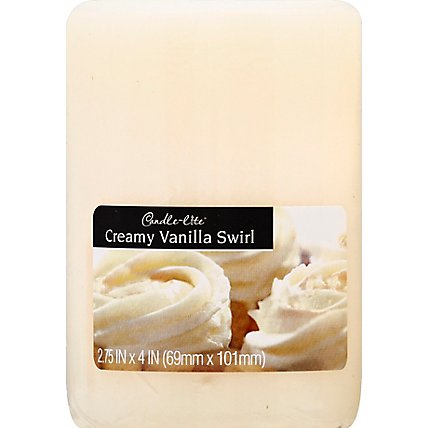 Candle-Lite Creamy Vanilla Swirl 2.75x4 - EA - Image 2