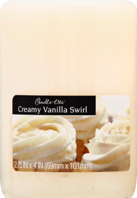Candle-Lite Creamy Vanilla Swirl 2.75x4 - EA - Image 2