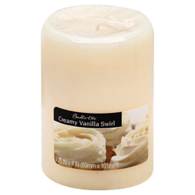 CandleLite Creamy Vanilla Swirl 2.75x4 EA Albertsons