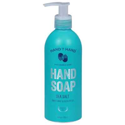 Hand In Hand Liquid Hand Soap Sea Salt - 10 OZ - Image 1