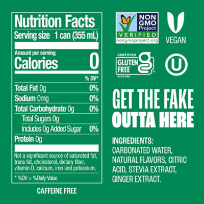 Zevia Mountain Zevia Zero Sugar Soda Cans - 6-12 Fl. Oz. - Image 3
