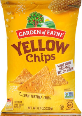 Garden Of Eatin Tortilla Chips Corn Yellow - 8.1 OZ - Image 2