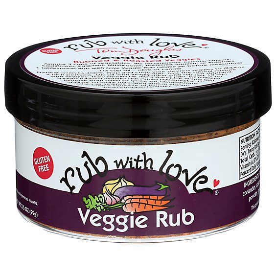 Rub With Love Gluten Free Veggie Rub - 3.5 OZ