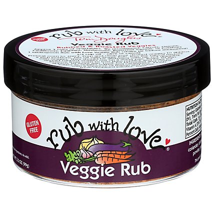 Rub With Love Gluten Free Veggie Rub - 3.5 OZ - Image 1