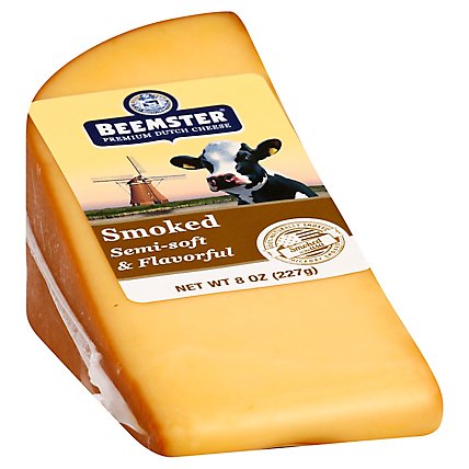 Beemster Smoked Gouda Wedge - 8 OZ - Image 1