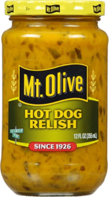 Mt Olive Hot Dog Relish - 12 FZ - Image 1