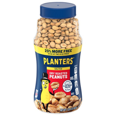 Planters Dry Roasted Peanuts 25% More - 20 OZ - Image 3