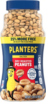 Planters Dry Roasted Peanuts 25% More - 20 OZ - Image 2