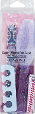 Diamond Cosmetics 5 Cosmetics Piece Pedicure Set - Each - Image 2