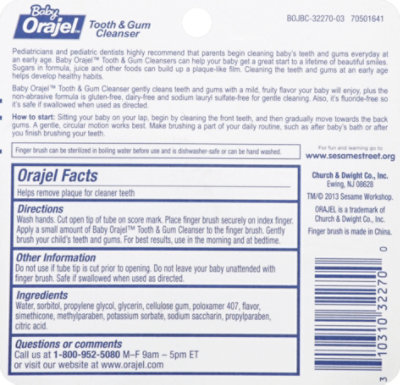 Orajel Baby Tooth - .7 OZ - Image 3