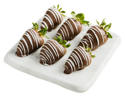 Chocolate Dipped Strawberries 6 Count - Each - Image 1
