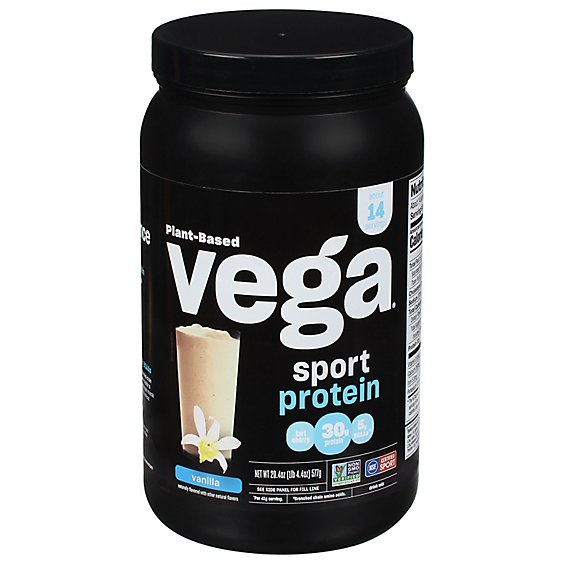 Vega Sport Protein Powder Vanilla - 20.4 OZ