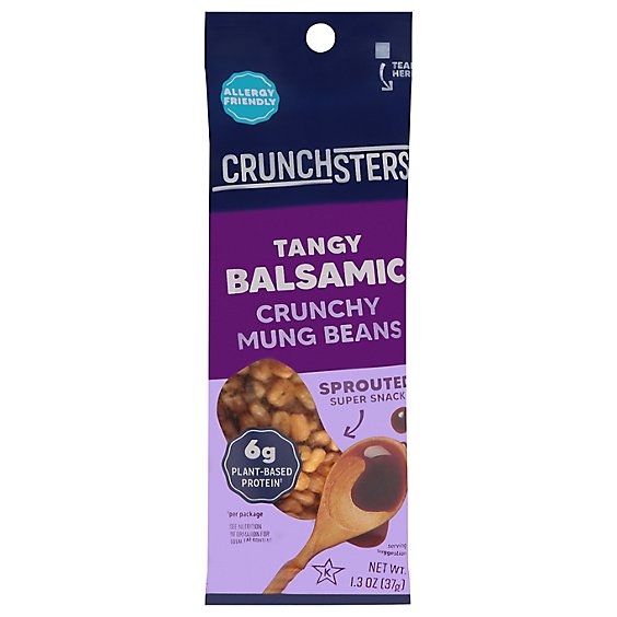 Crunchsters Protein Snack Smokey Balsamic - 1.3 Oz