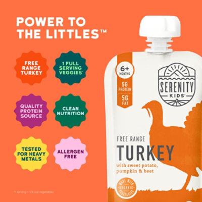 Serenity Kids Turkey Swtpot Pmknbeet - 3.5 OZ - Image 2