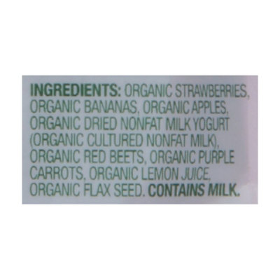 Sprout Smoothie Strawberry Banana With Yogurt Veggies & Flax Seed - 4 OZ - Image 5