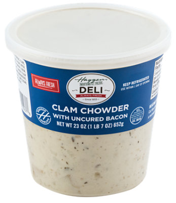 Haggen Northwest Coastal Clam Chowder - 23 oz. - Image 1