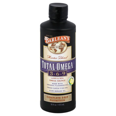 Barleans Total Omega 3-6-9 - 16 OZ - Image 1