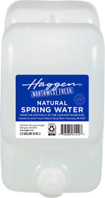 Haggen Spring Water - 2.5 GA - Image 1