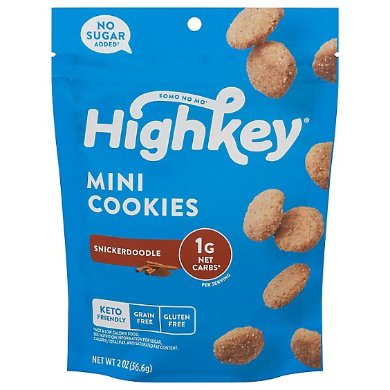 High Key - Keto Cookies - Snickerdoodle - 2 OZ