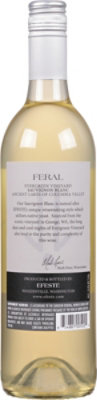 Efeste Feral Sauvignon Blanc Wine - 750 ML - Image 4