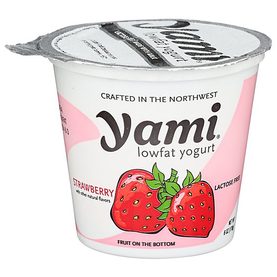 Yami Strawberry Yogurt - 6 OZ