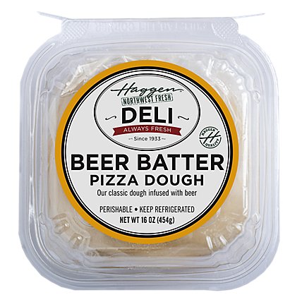 Haggen Beer Pizza Dough - 16 oz. - Image 1