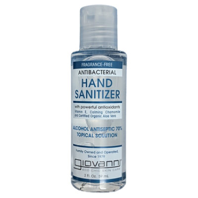 Giovanni Antibacterial Hand Sanitizer - 2 Oz - Image 1