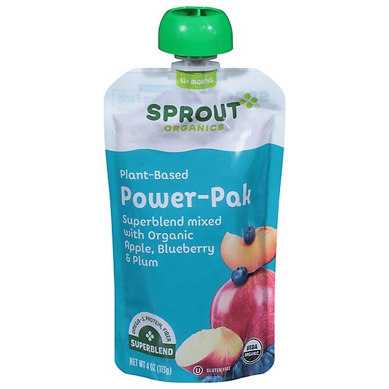 Sprout T Apple Superblend Blueberry Plum Unit - 4 OZ