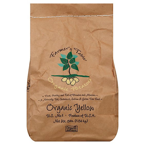 Organic Yellow Potatoes - 3 LB
